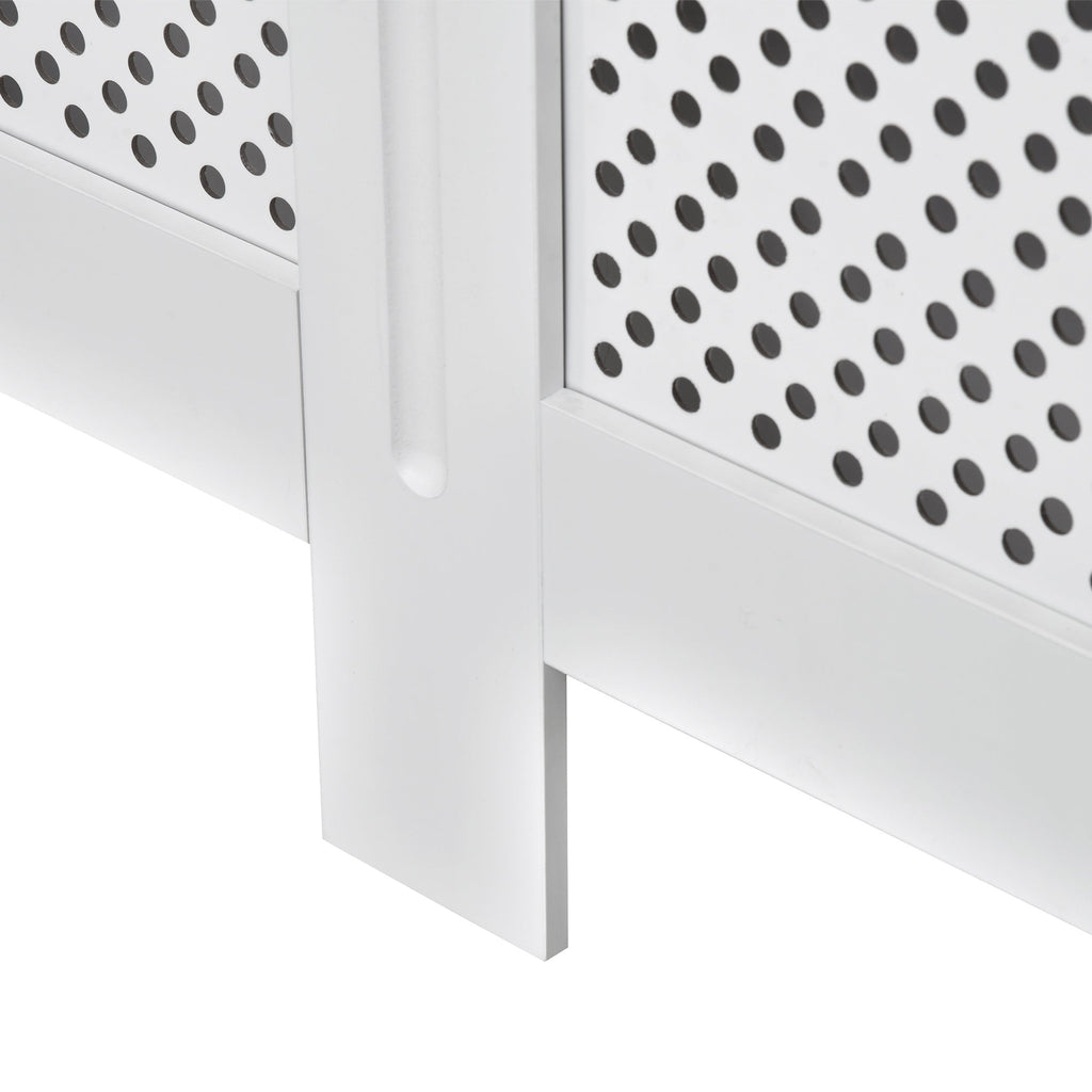 EasyComfort radiatorombouw MDF wit 111.5 × 82 × 19 cm
