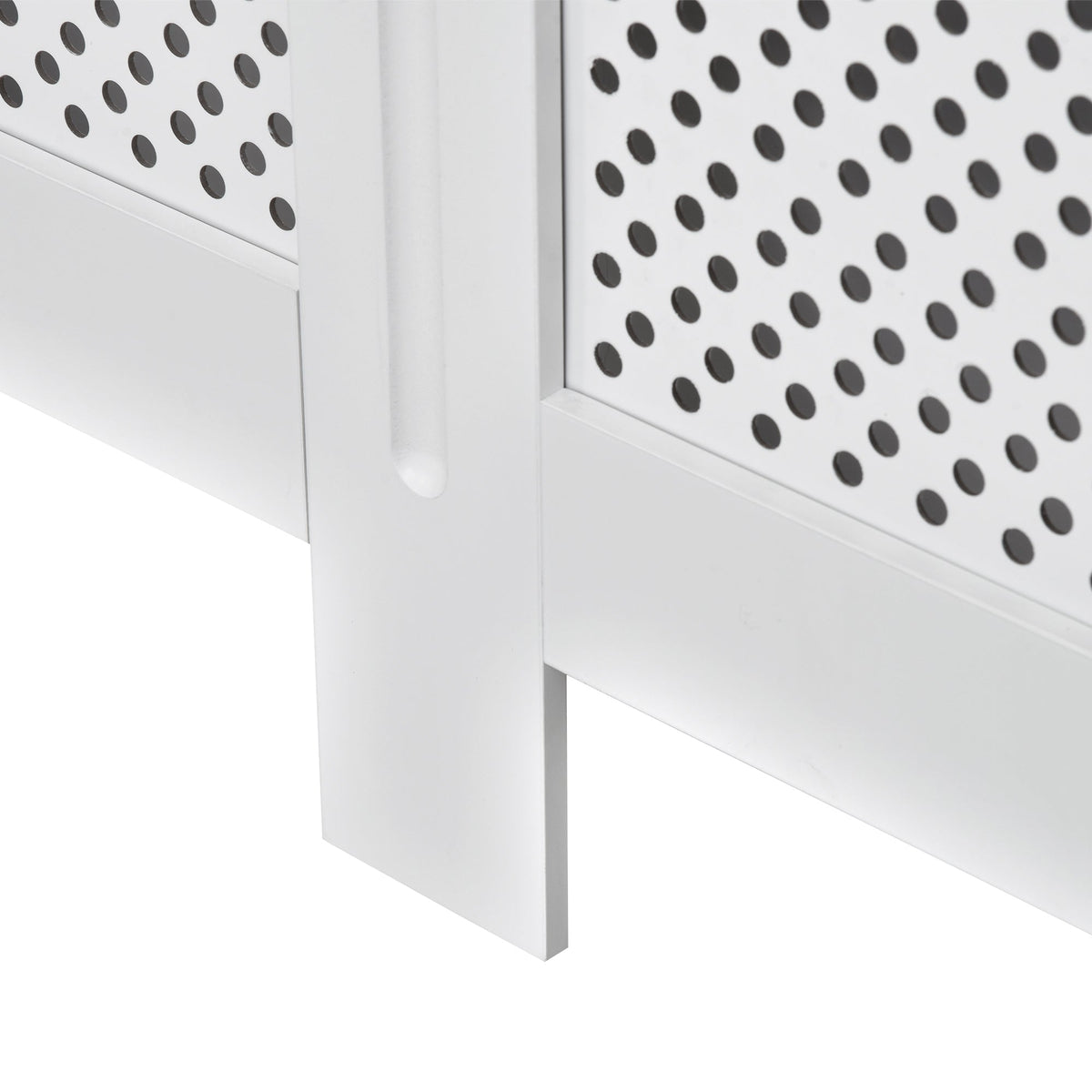 EasyComfort radiatorombouw MDF wit 111.5 × 82 × 19 cm
