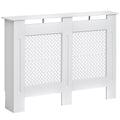 EasyComfort radiatorombouw MDF wit 111.5 × 82 × 19 cm