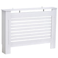 EasyComfort radiatorombouw hout wit 112 x 19 x 81 cm