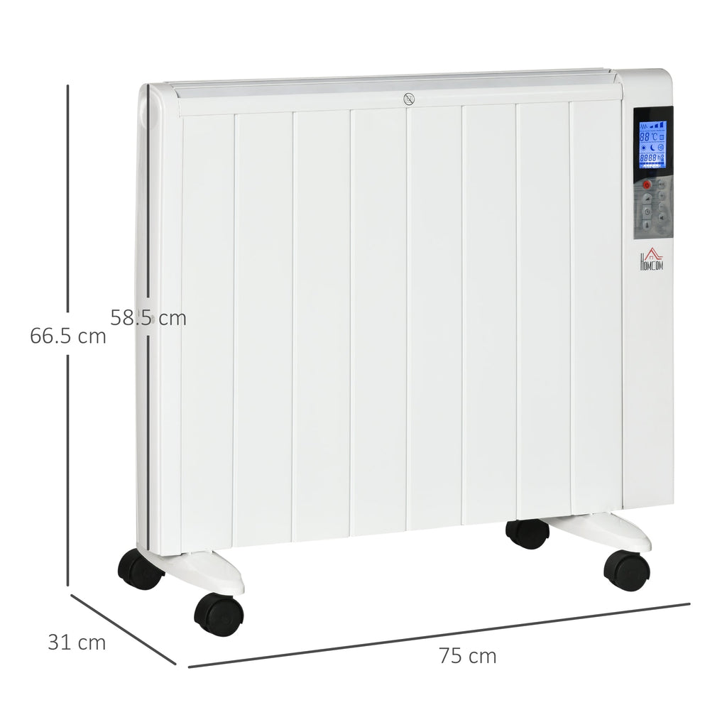 EasyComfort elektrische kachel 1000/2000 W met timer
