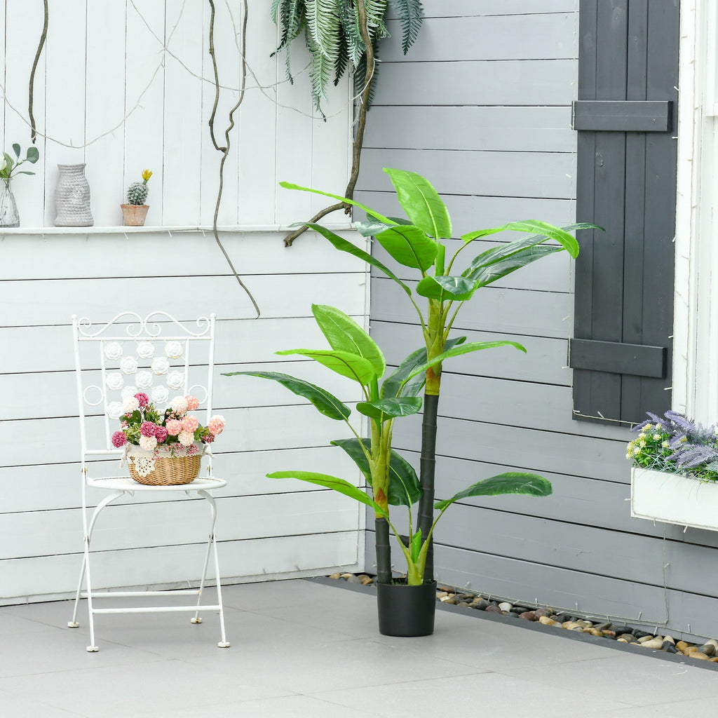 EasyComfort kunstbananenplant in pot 150 cm