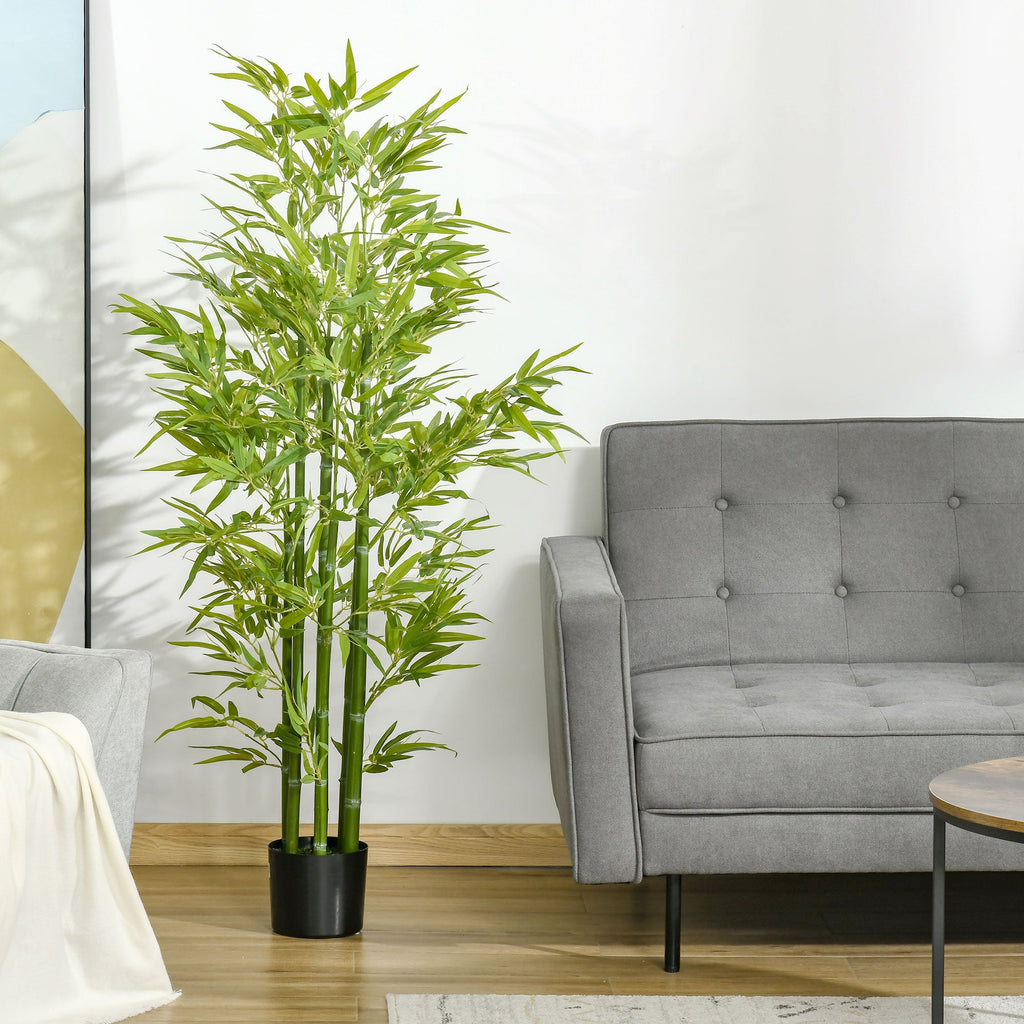 EASYCOMFORT Bamboo kunstplant 150 cm met pot
