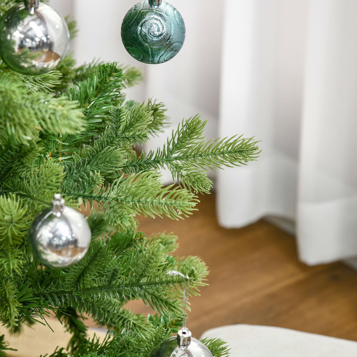 Easycomfort kerstboom voor binnen Ø124x228 cm - 2056 takken