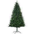 Easycomfort Albero di Natale Artificiale 180cm with 786 Rami, 2 Sezioni e Base in Metallo, Verde