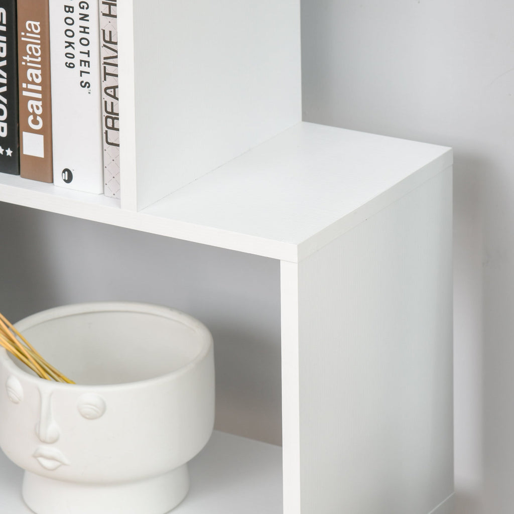 Easycomfort Libreria di Design Mobili Ufficio Scaffale in Legno 80x24x191cm white