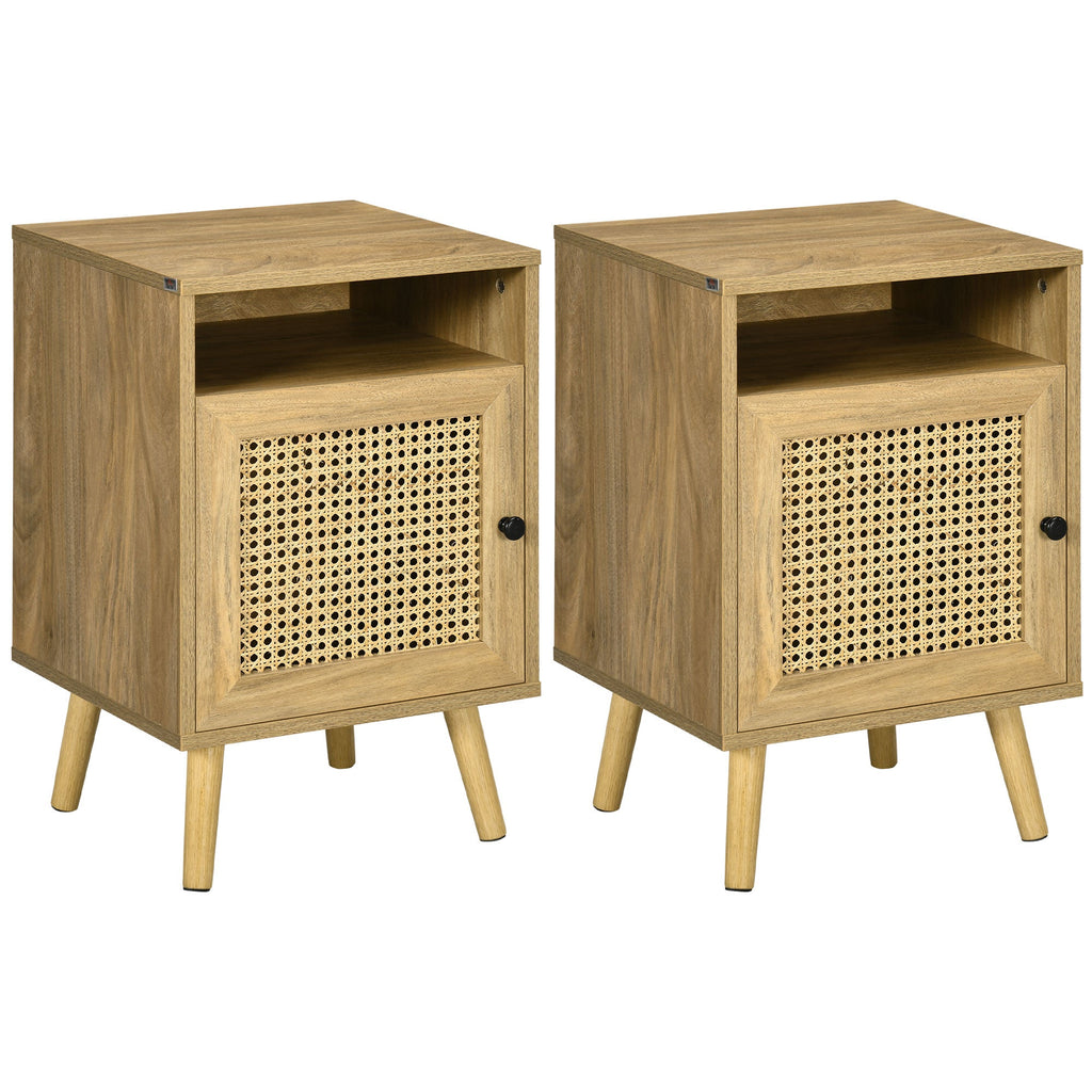 Easycomfort set van 2 boho-nachtkastjes
