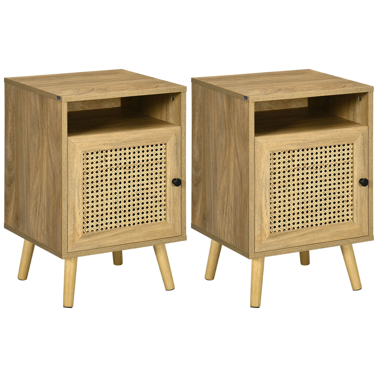 Easycomfort set van 2 boho-nachtkastjes