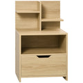 EasyComfort nachtkastje met 2 open schappen en lade