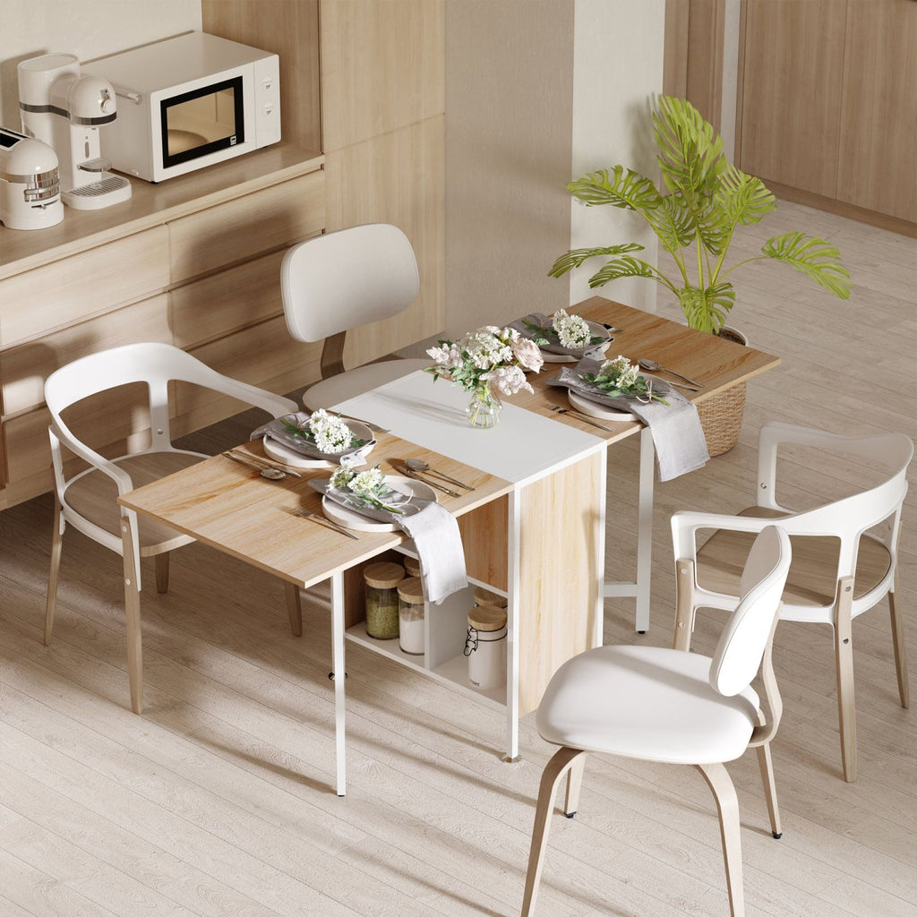 EasyComfort opklapbare tafel met 4 opbergvakken