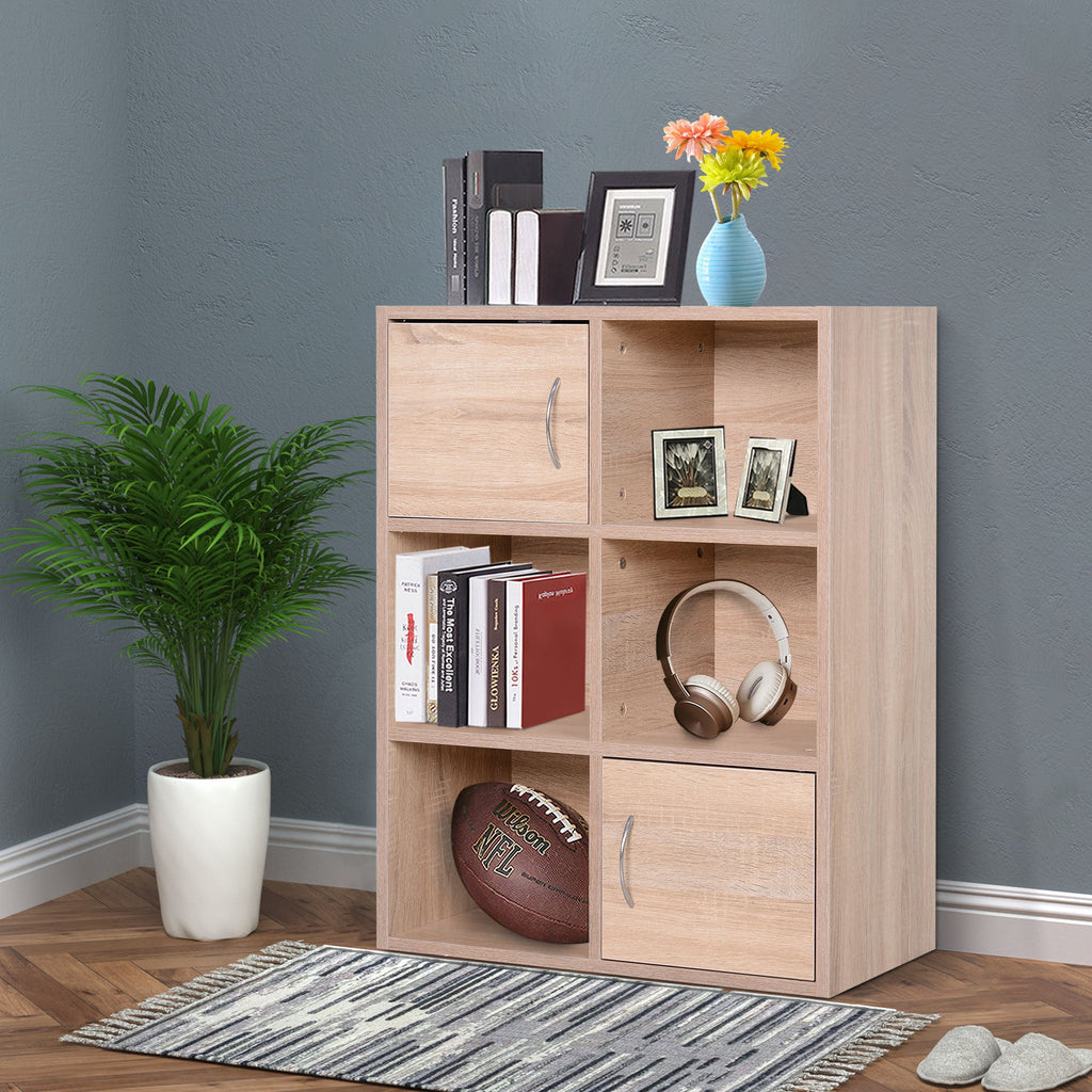 EasyComfort Boekenkast 6 vakken 61,5x29,5x80 cm