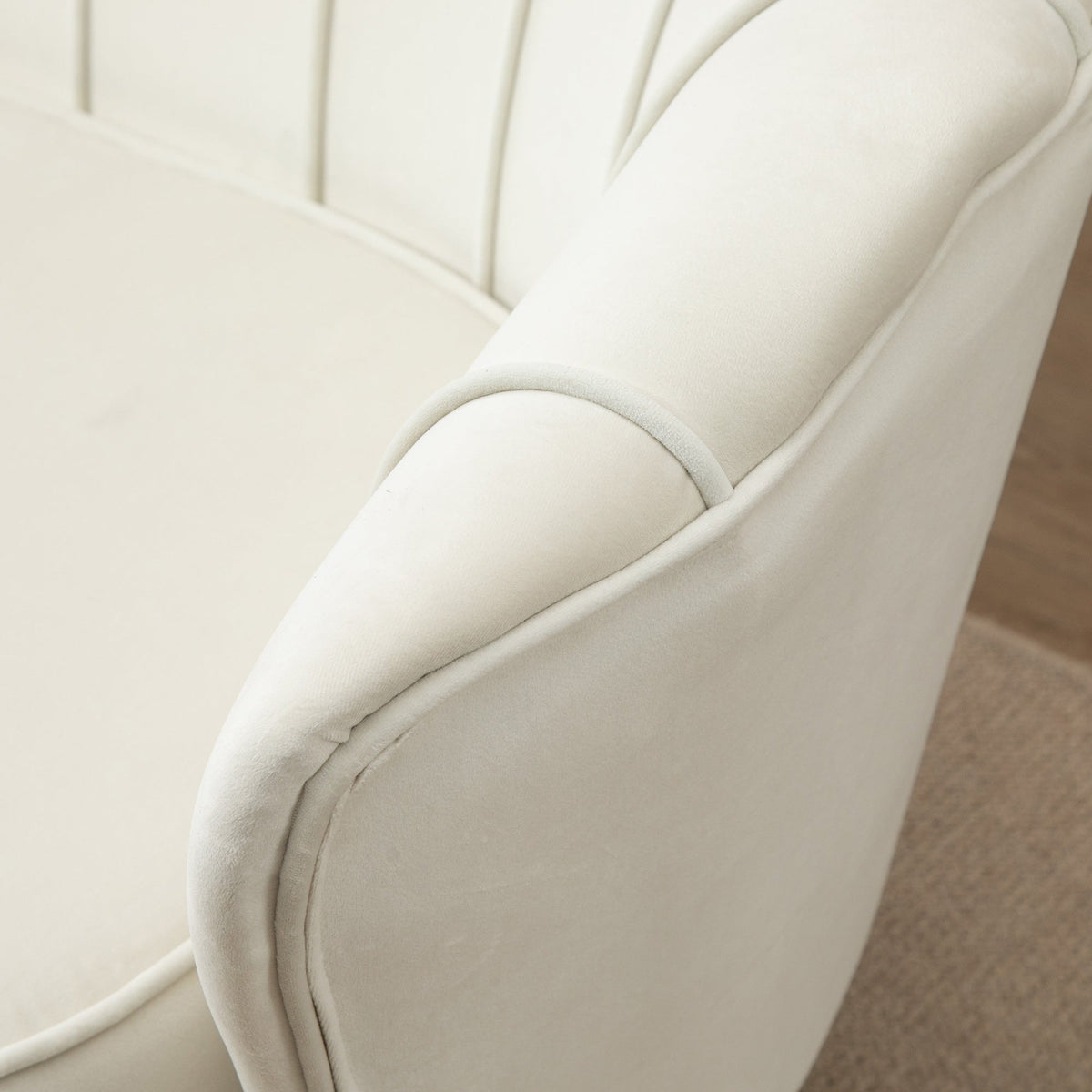 EasyComfort Vintage 2-zits bank velours 130x77x77 cm