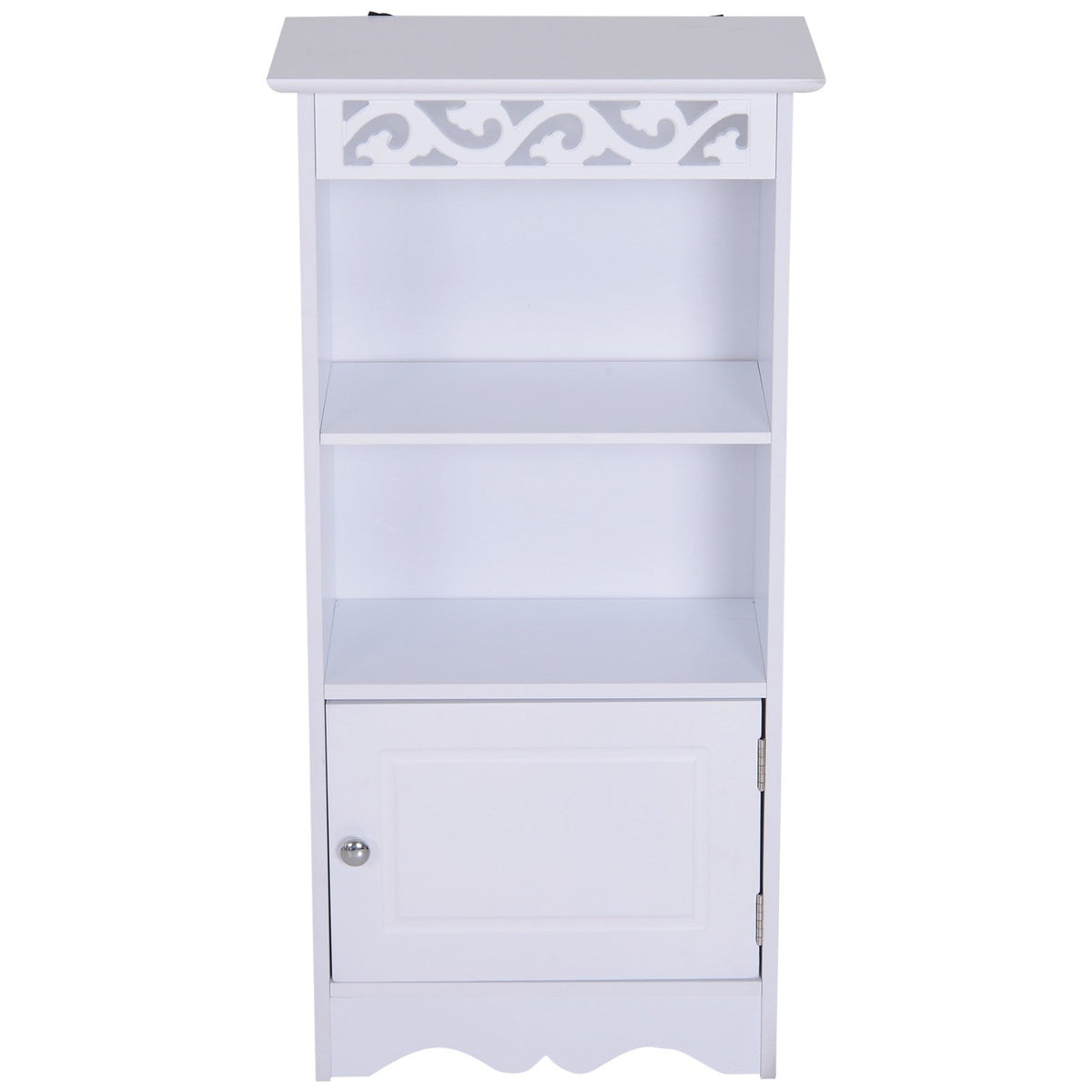 EasyComfort staande badkamerkast MDF 40 x 23 x 80 cm - wit