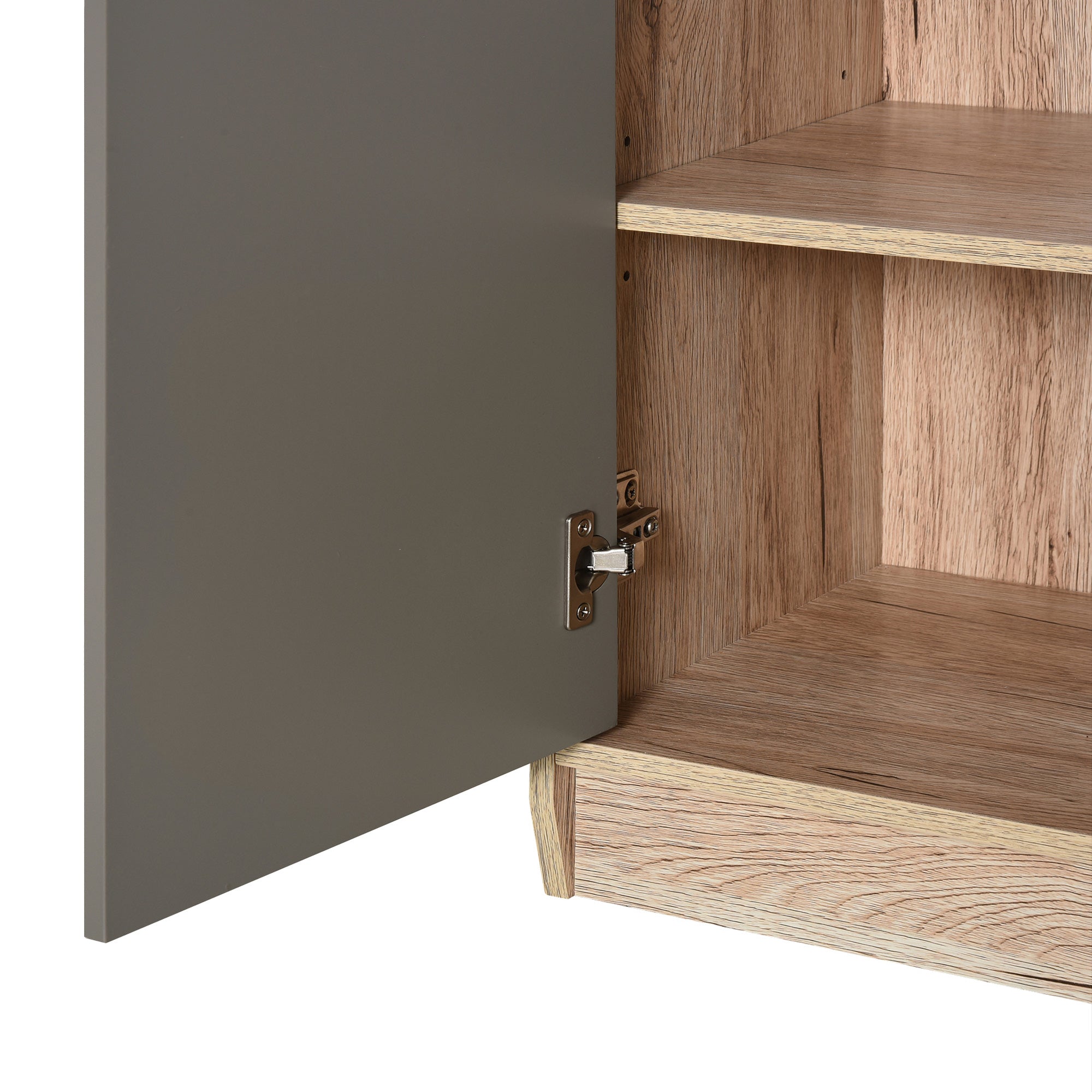 EasyComfort onderkast voor wastafel MDF met 2 deuren 60 x 30 x 60 cm