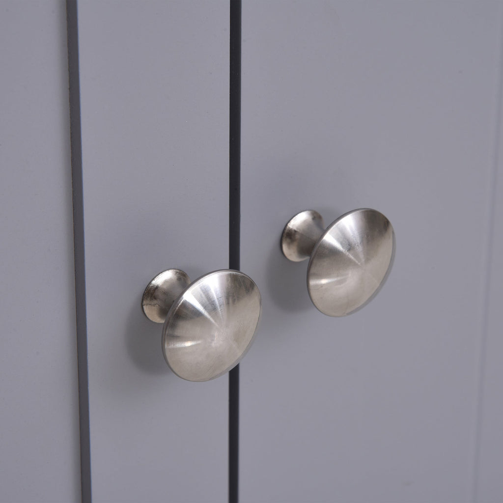 EasyComfort onderkast voor wastafel met U-uitsparing 60x30x60 cm wit/grijs