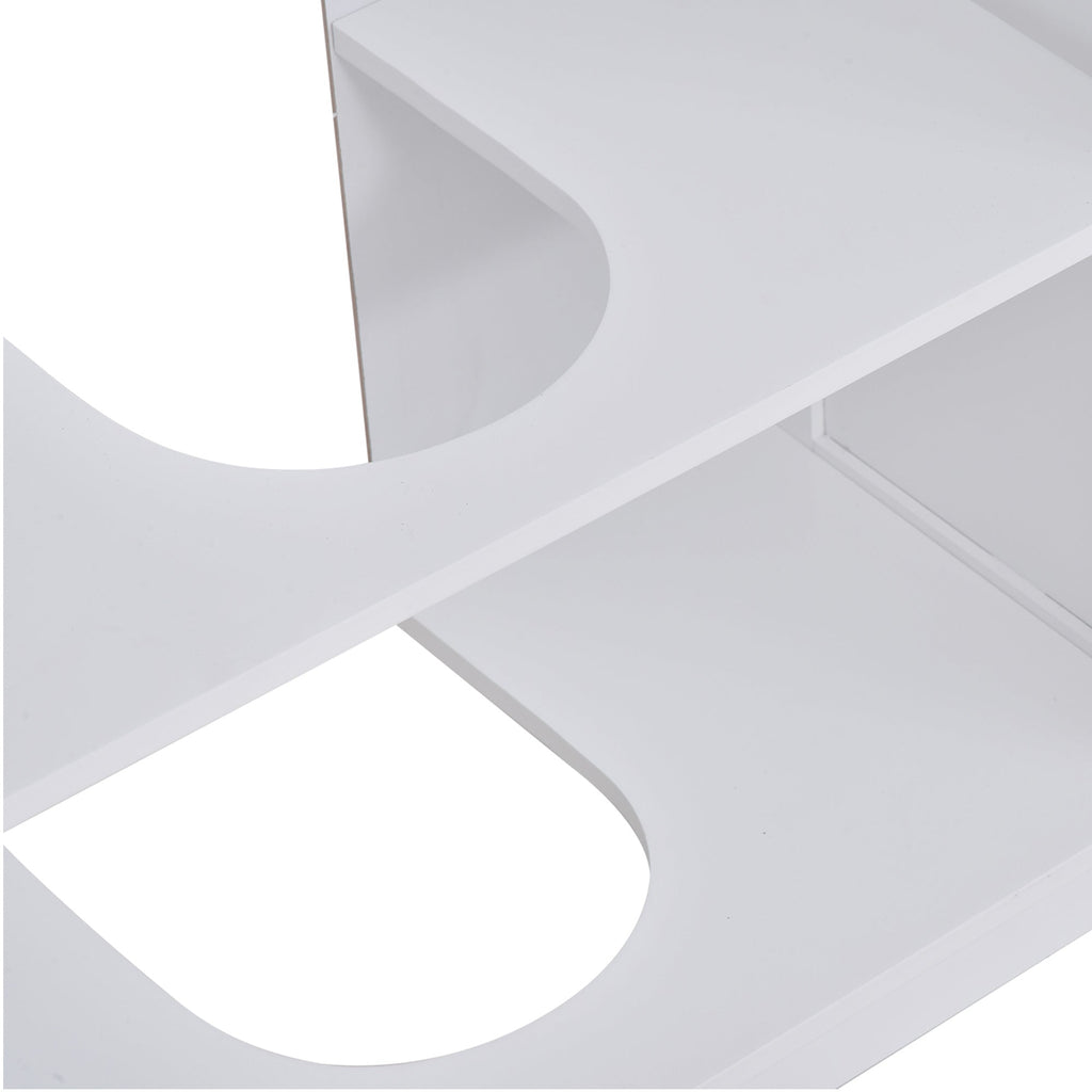 EasyComfort onderkast voor wastafel met U-uitsparing 60x30x60 cm wit/grijs