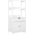 EasyComfort badkamerkast met lade en leLPGanken 60x33x122,5 cm