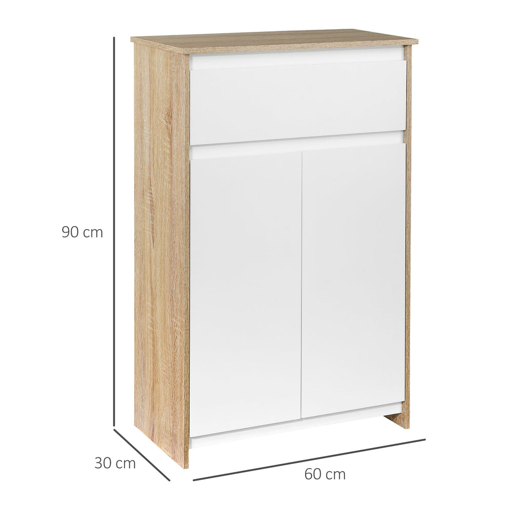 EasyComfort badkamerkast 60x30x90 cm met lade en kastje