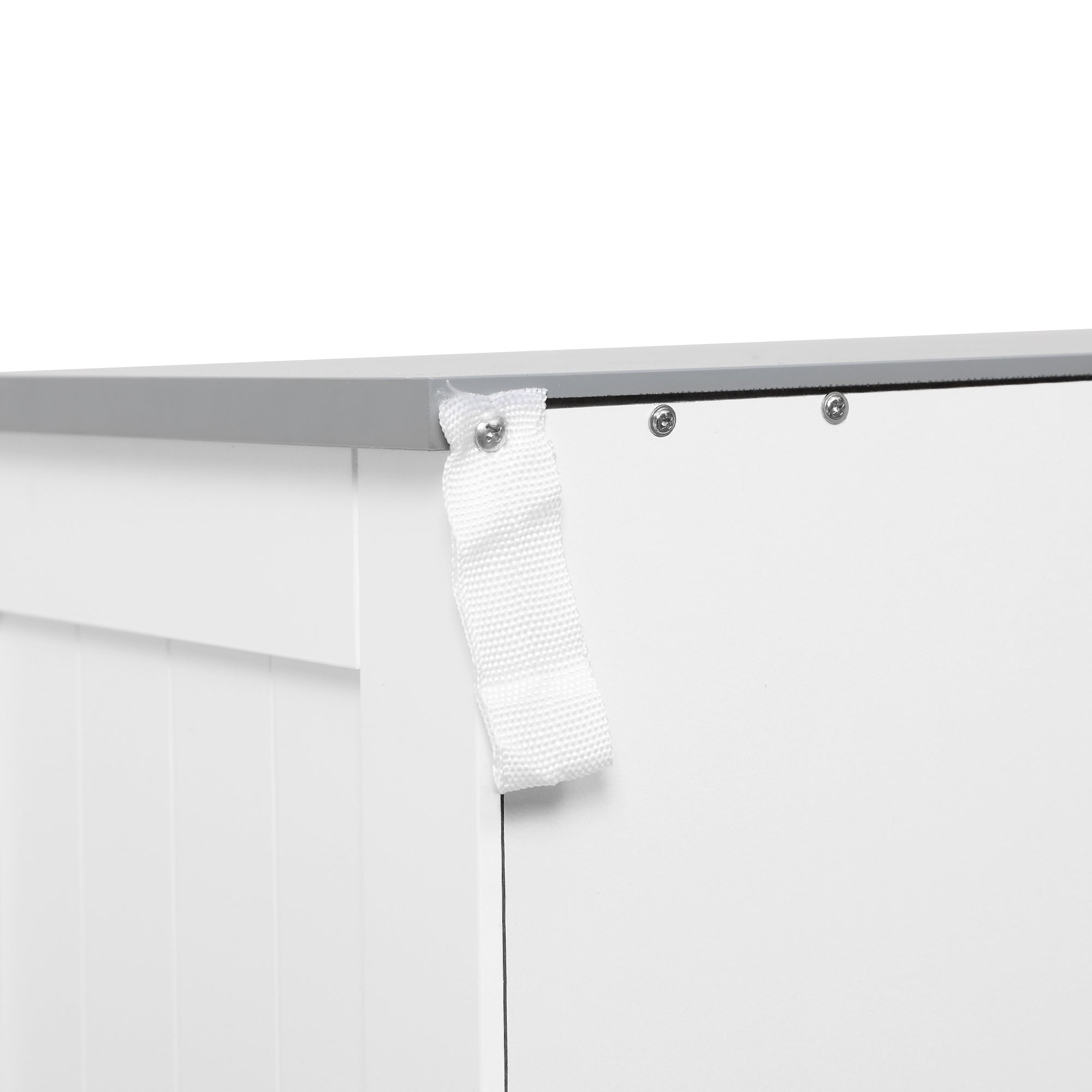 EasyComfort badkamerkast met 2 deuren en 2 lades, MDF, 68x33x76 cm