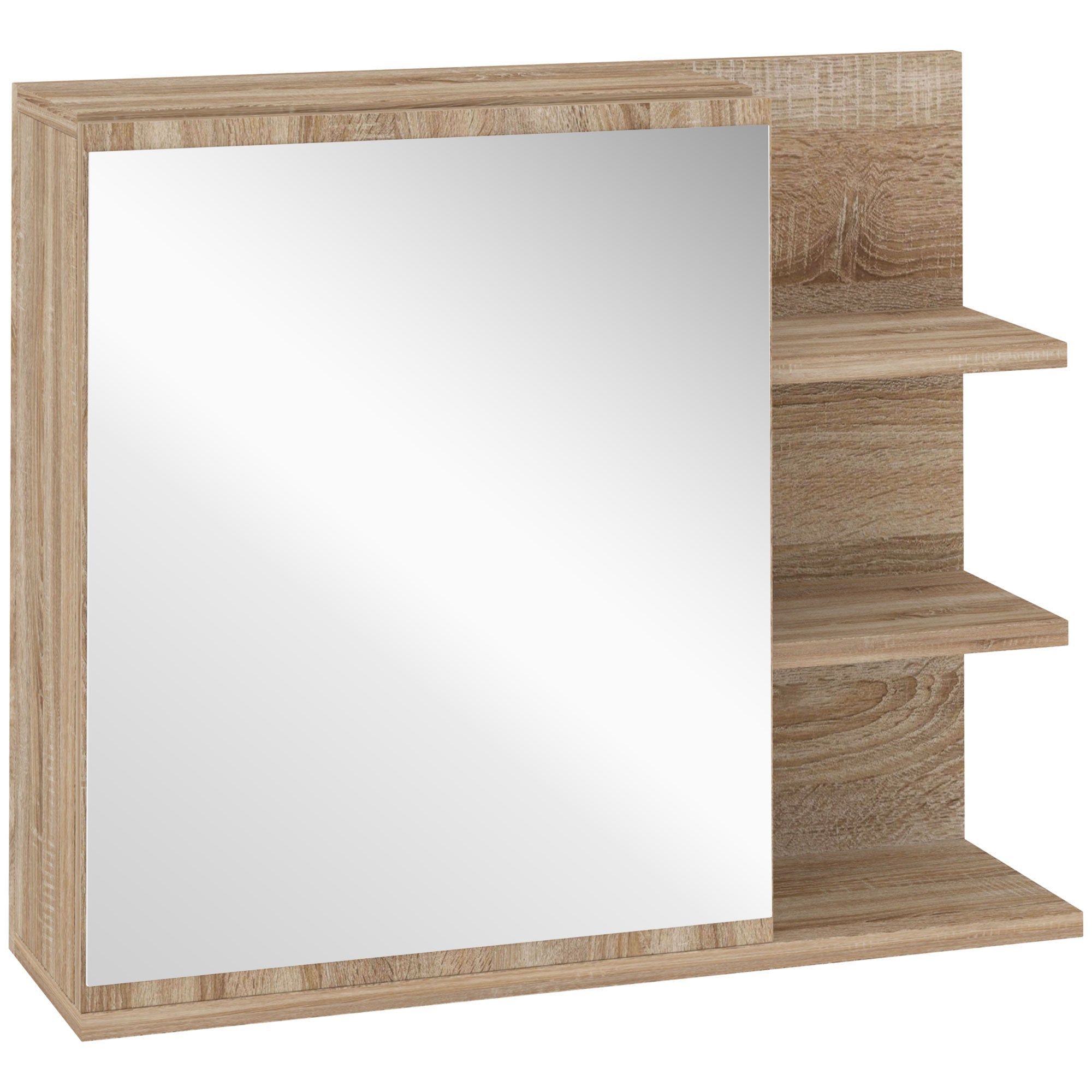 EasyComfort badkamerkast met spiegel 60x18x50 cm
