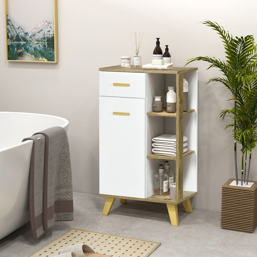 EasyComfort badkamerkast 50x30x89 cm wit