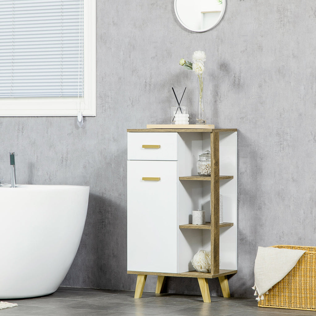 EasyComfort badkamerkast 50x30x89 cm wit