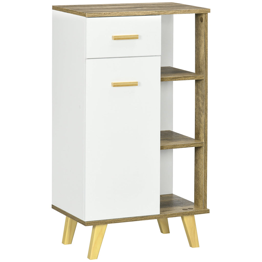EasyComfort badkamerkast 50x30x89 cm wit