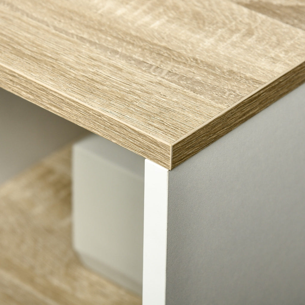 EasyComfort onderkast voor wastafel 77 x 45 x 60 cm - wit/houtkleur