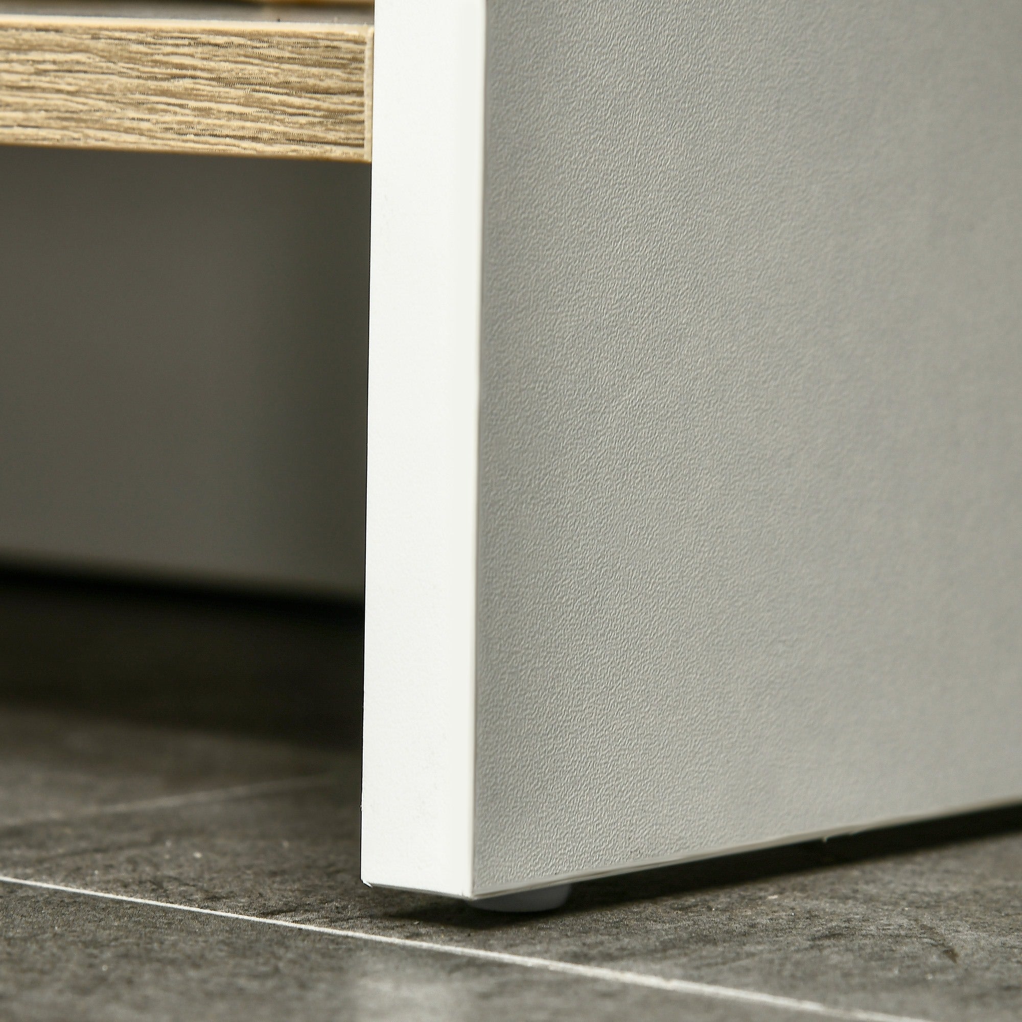 EasyComfort onderkast voor wastafel 77 x 45 x 60 cm - wit/houtkleur