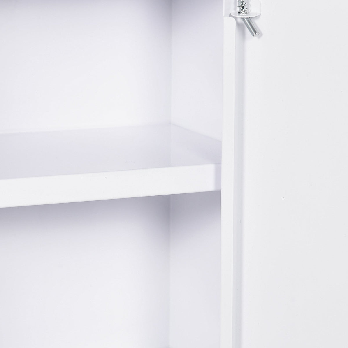 EasyComfort medicijnkast RVS 3 leLPGanken 30x14x46 cm wit
