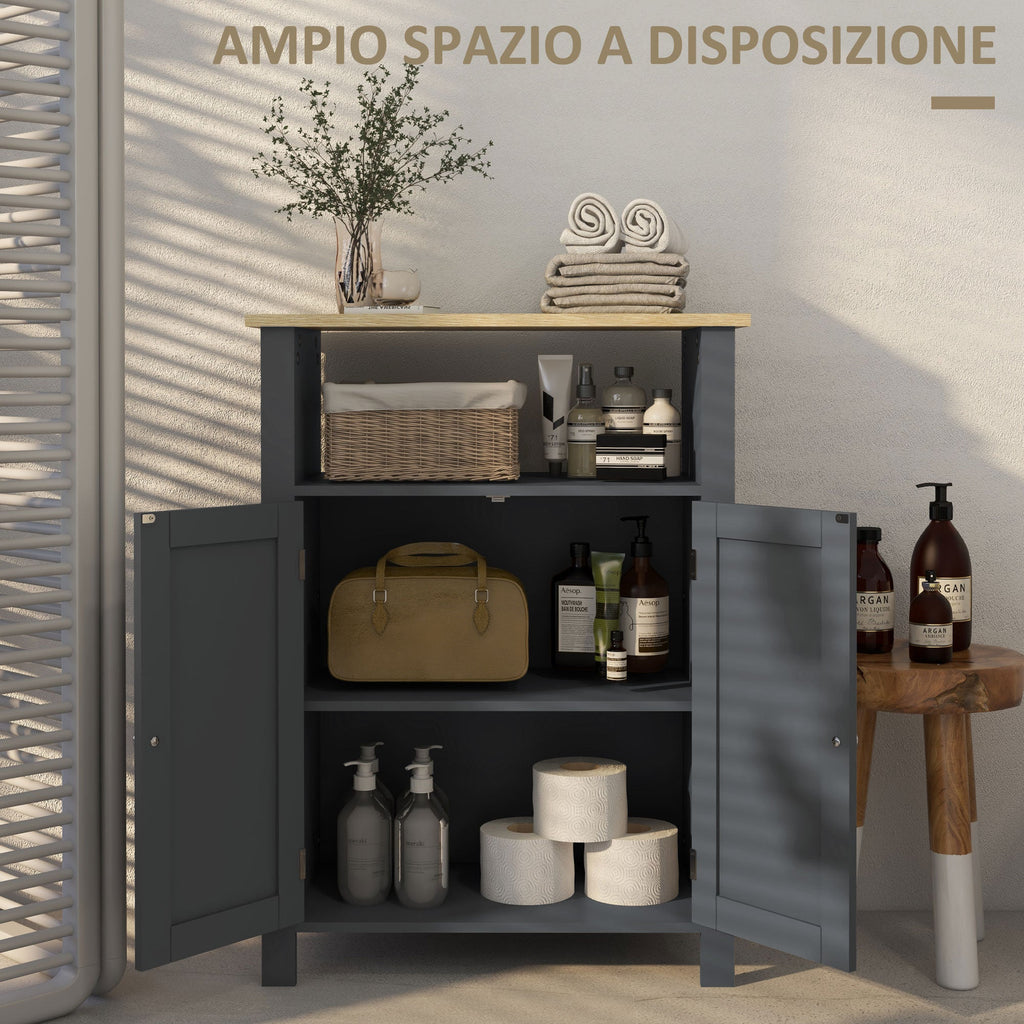 EasyComfort badkamerkast 3 planken 60x30x80.5 cm