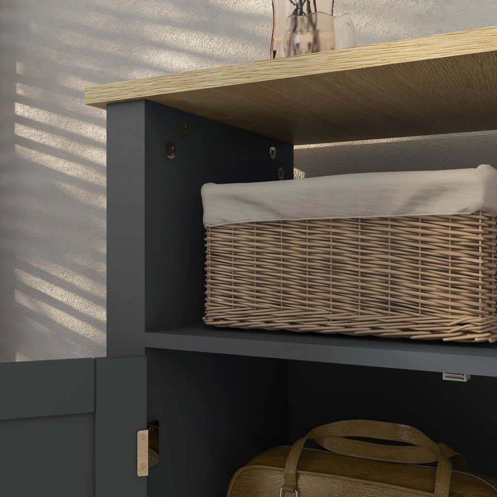 EasyComfort badkamerkast 3 planken 60x30x80.5 cm