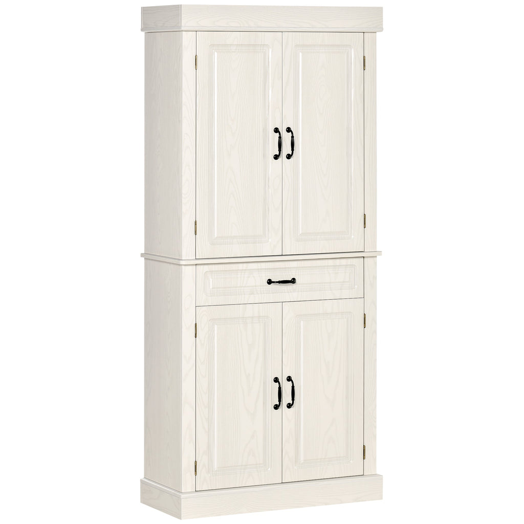 EasyComfort keukenkast koloniaal wit 80x35x180 cm