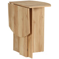 Easycomfort Opvouwbare eettafel 90x60x74 cm eik