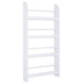 Easycomfort Libreria da Parete with 4 Ripiani in Legno white Impermeabile, Carico Massimo 30kg (59cm x 12cm x 113cm)
