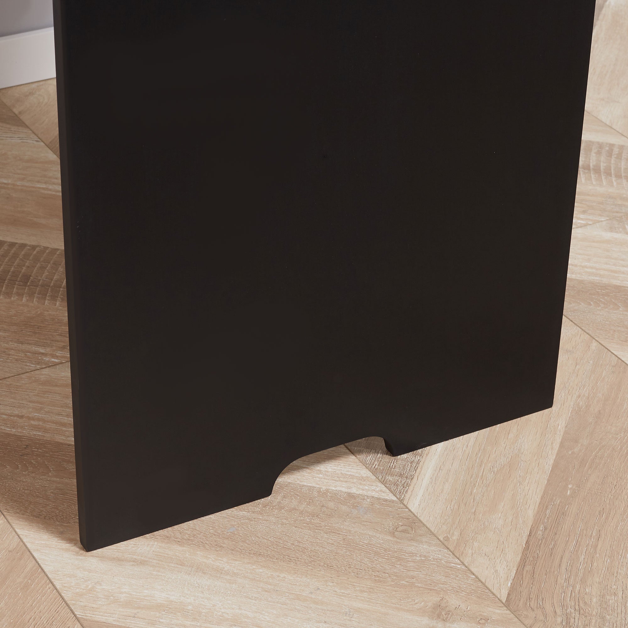 Easycomfort Tavolo Pieghevole da Parete Salvaspazio, Scrivania, Tavolo da Pranzo with Scaffali e Lavagnetta (60x94.5x147cm)