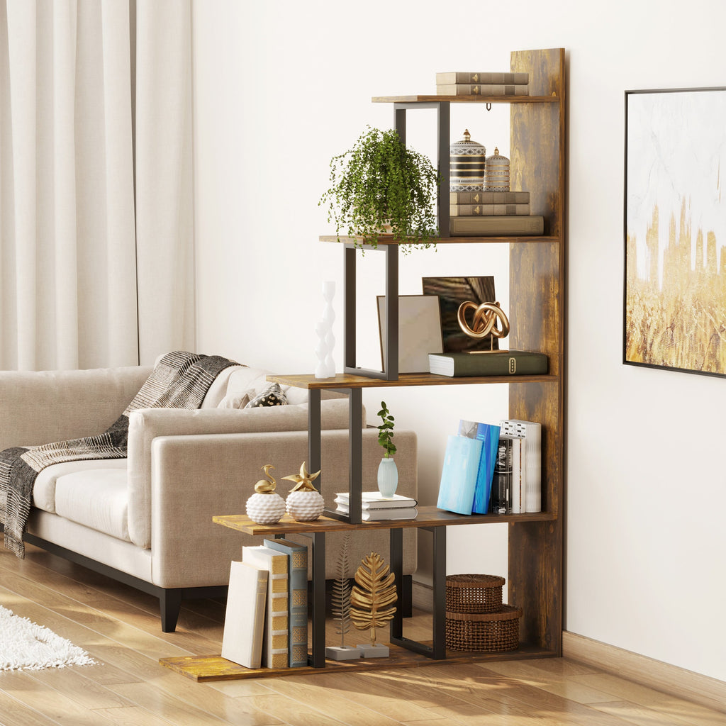 EasyComfort industriële boekenkast 5 leLPGanken 102x30x160 cm