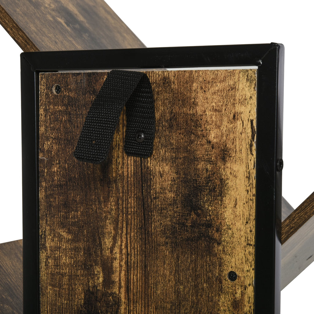 EasyComfort boomvormige boekenkast 10 schappen 50x28x142 cm
