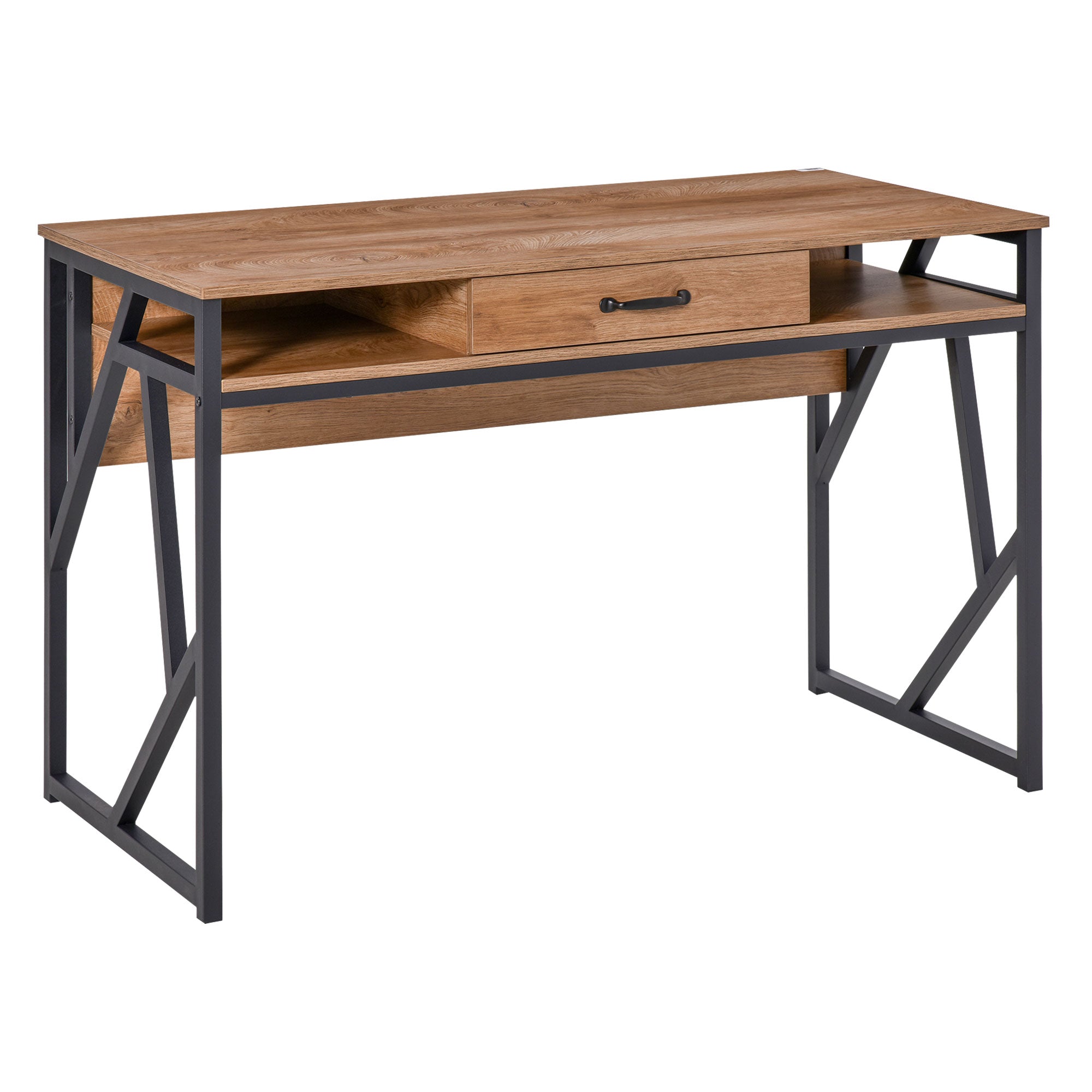 EasyComfort modern bureau met lade en open vakken