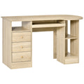 EasyComfort bureau in houtkleur 125x60x74 cm