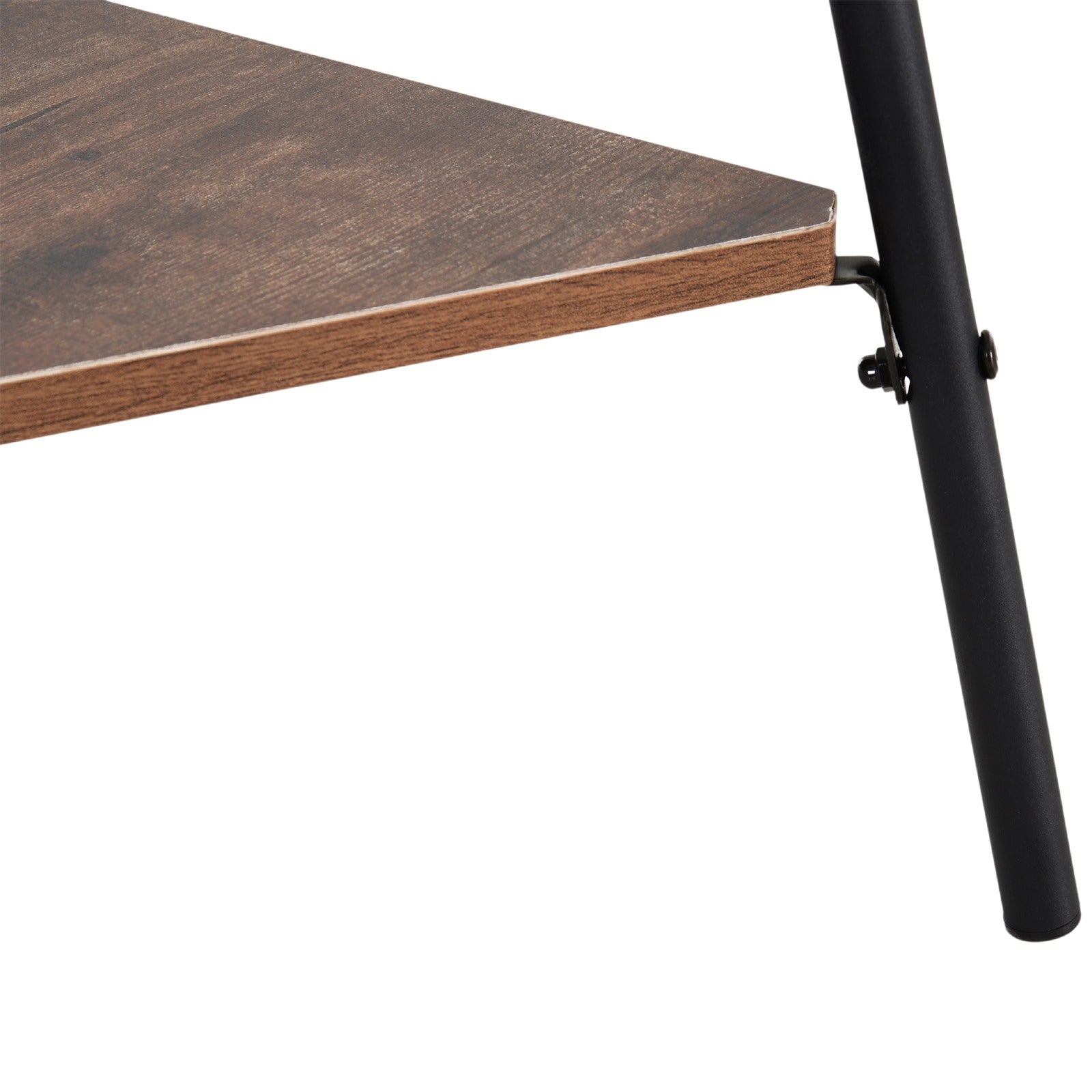 EasyComfort staande kapstok met 2 leLPGanken – zwart/bruin