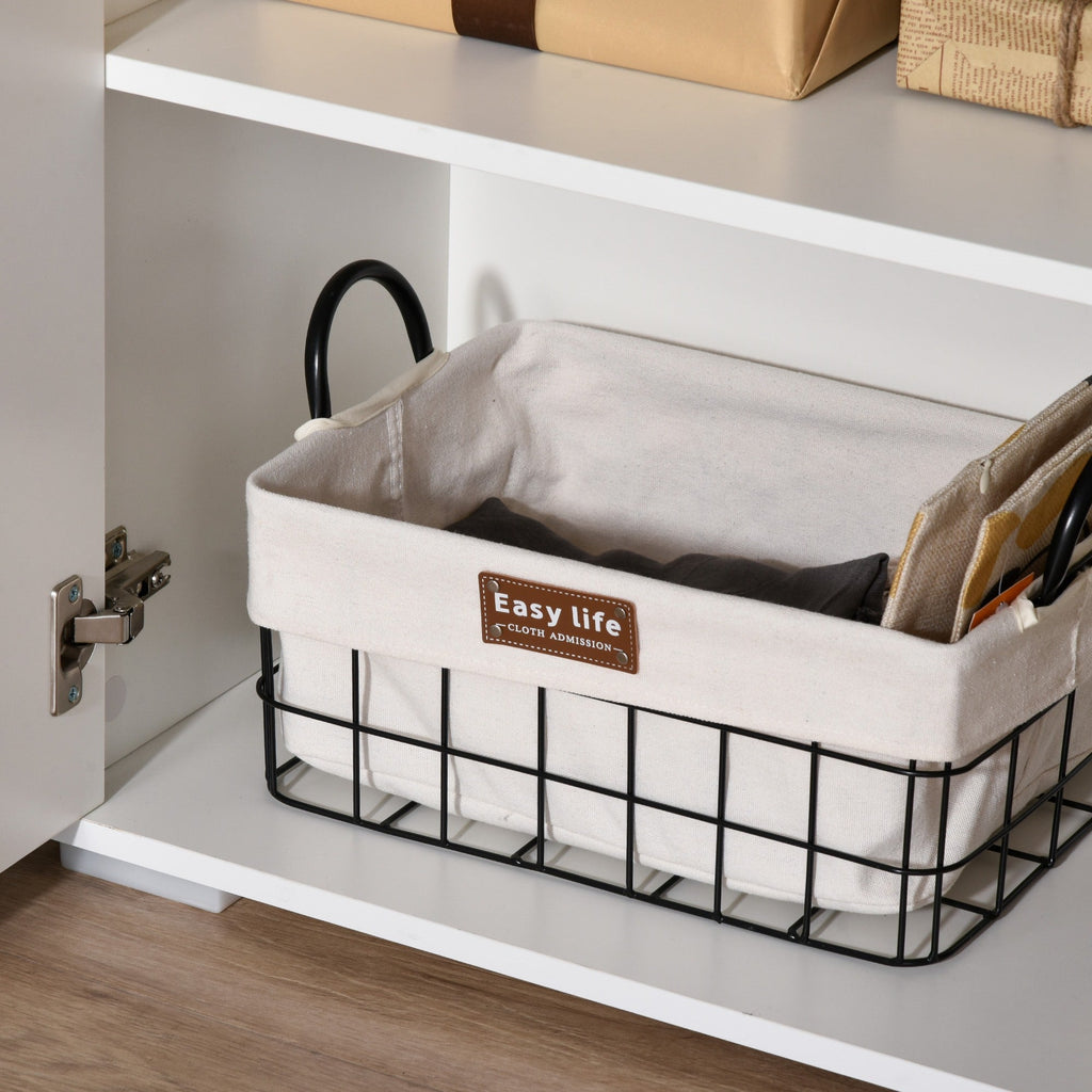 EasyComfort lage opbergkast met 2 lades en 2 kastjes 117x36x74 cm