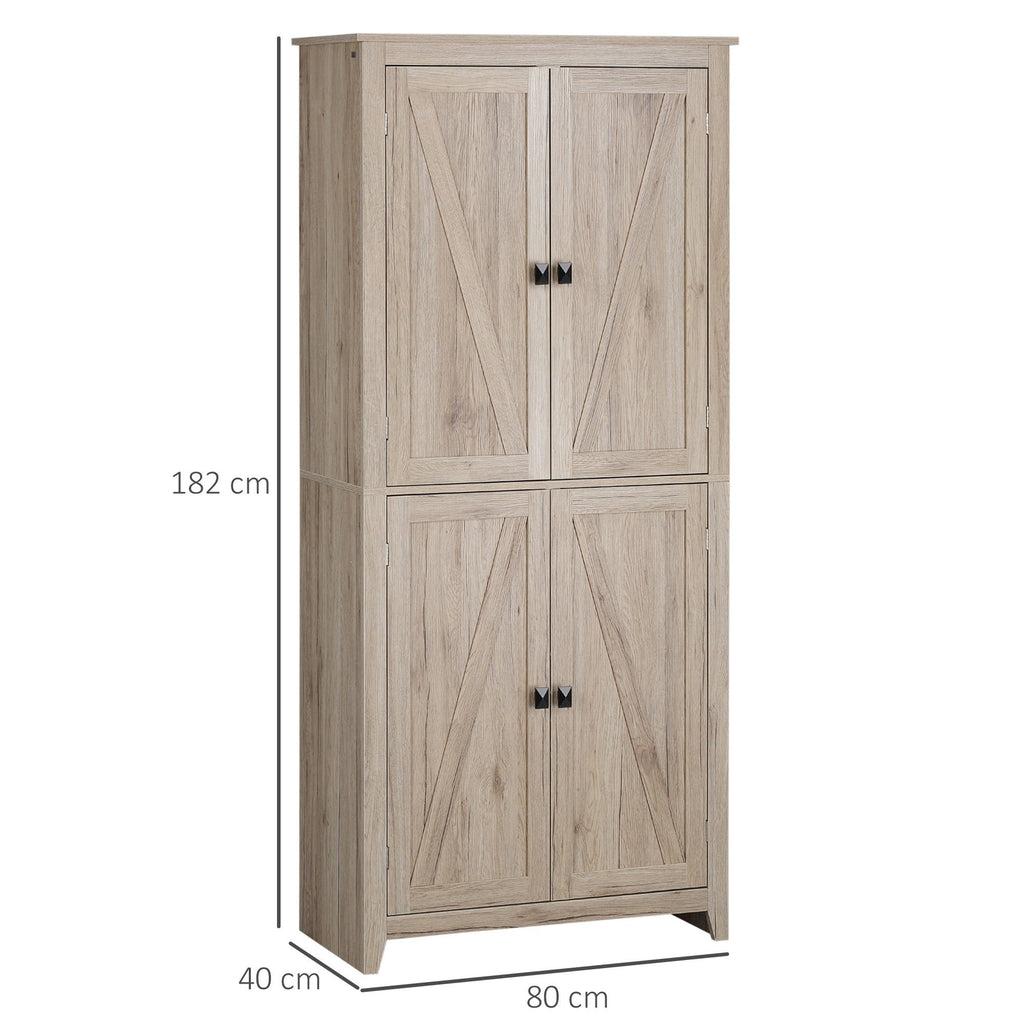 EasyComfort keukenkast 4 deuren 80x40x182 cm