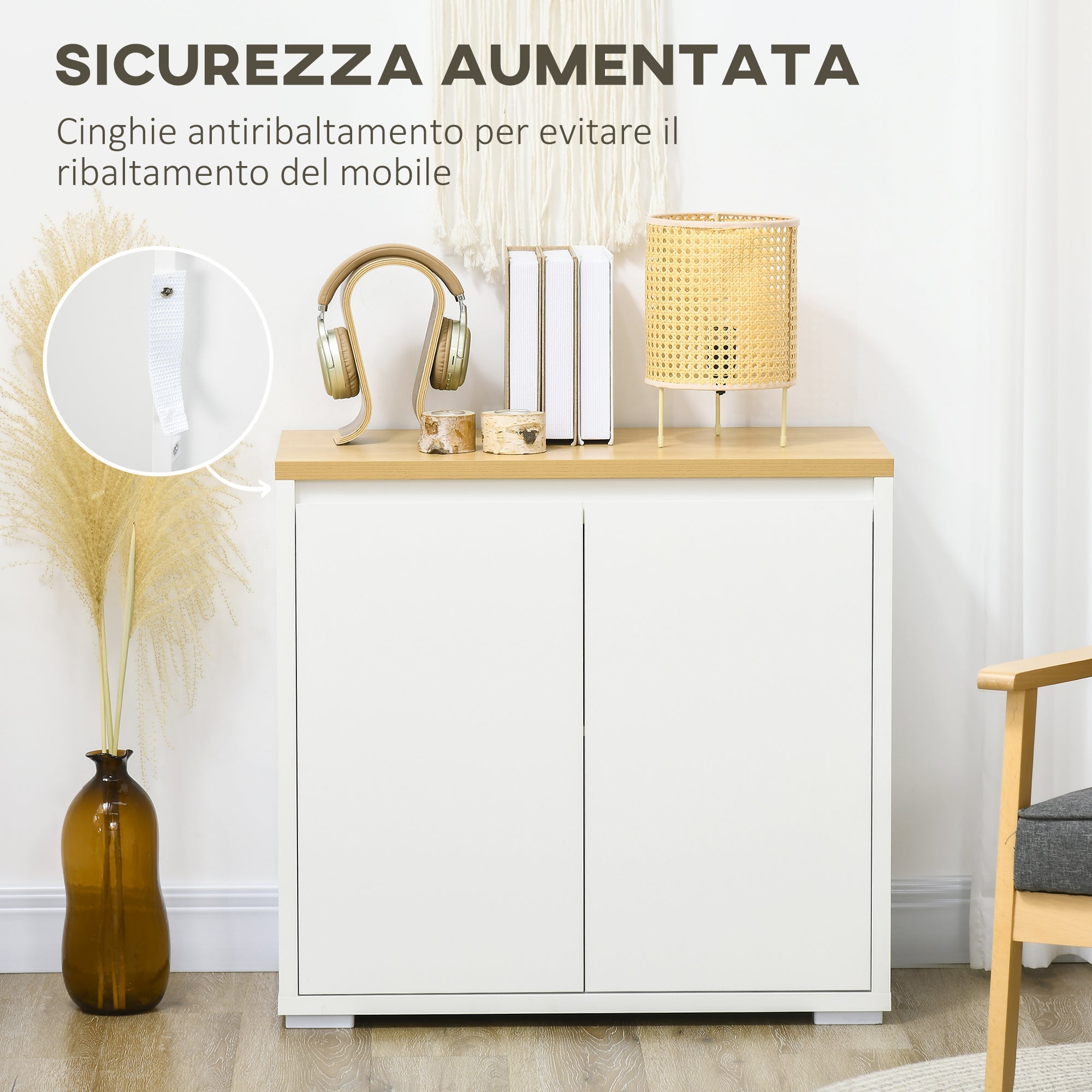 EasyComfort Mobile Multiuso opbergkast 80x37x75 cm