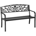EasyComfort metalen tuinbank 2-zits