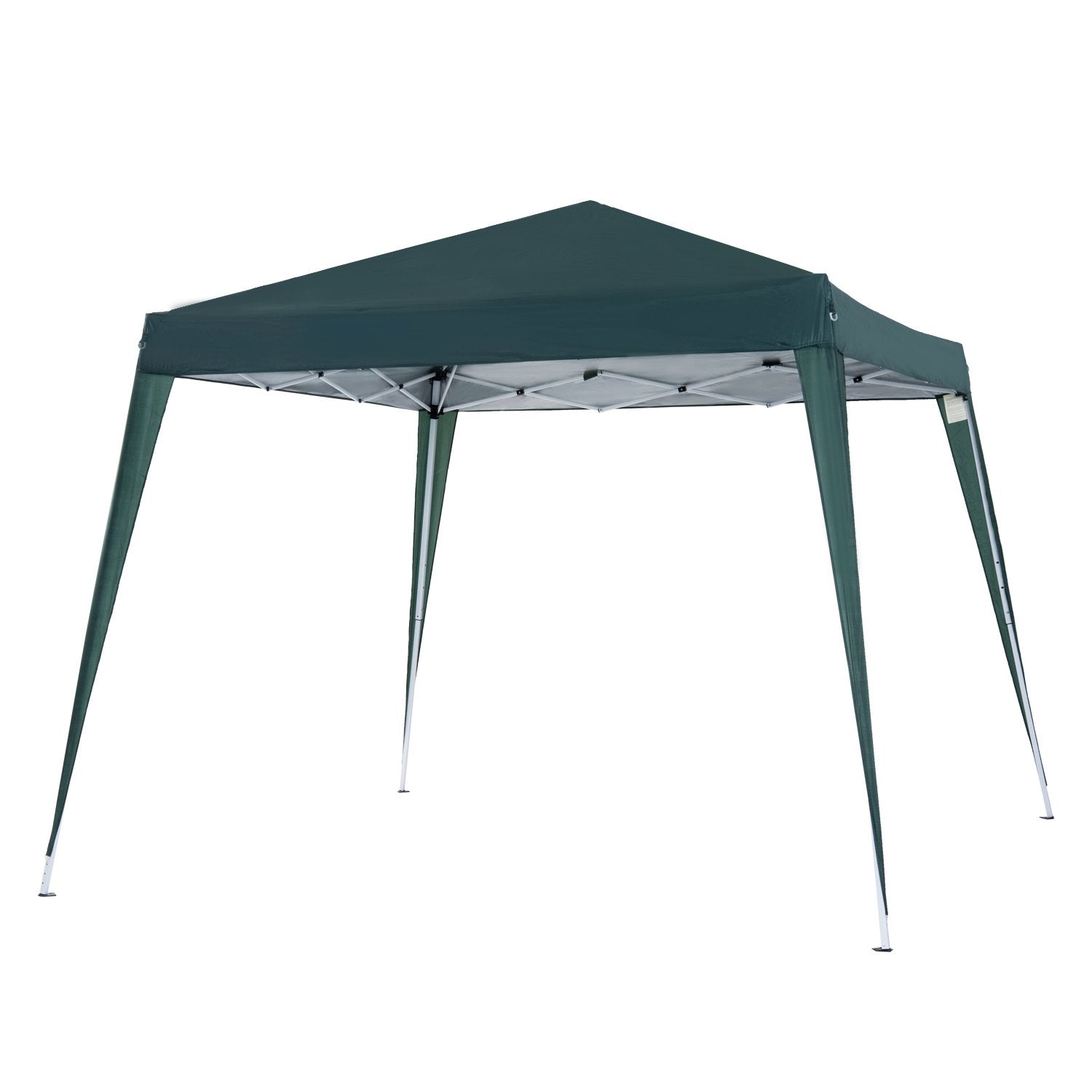 EasyComfort Folding 3x3 m gazebo, staal/polyester, groen