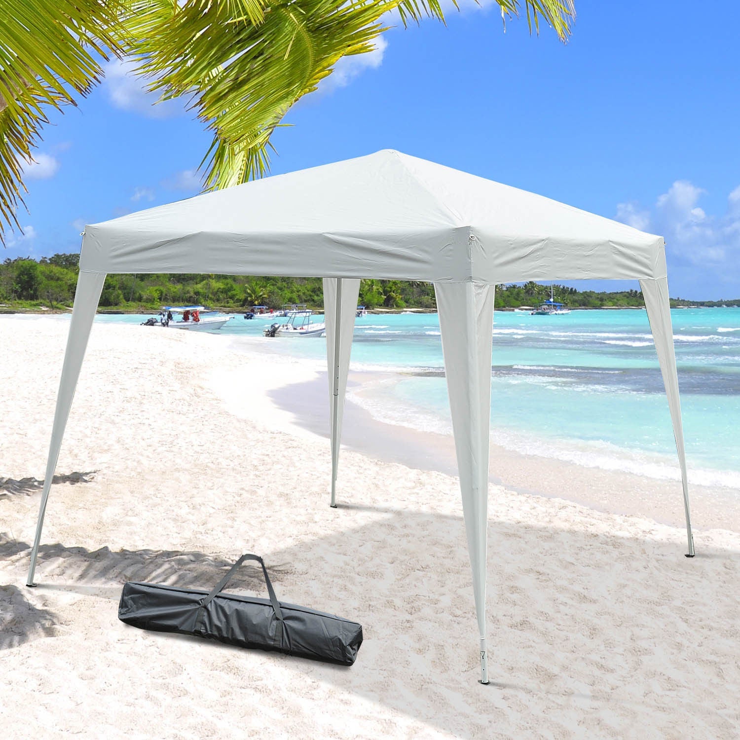 EasyComfort Pop-up gazebo 3x3 m wit