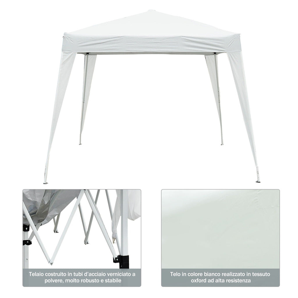 EasyComfort Pop-up gazebo 3x3 m wit