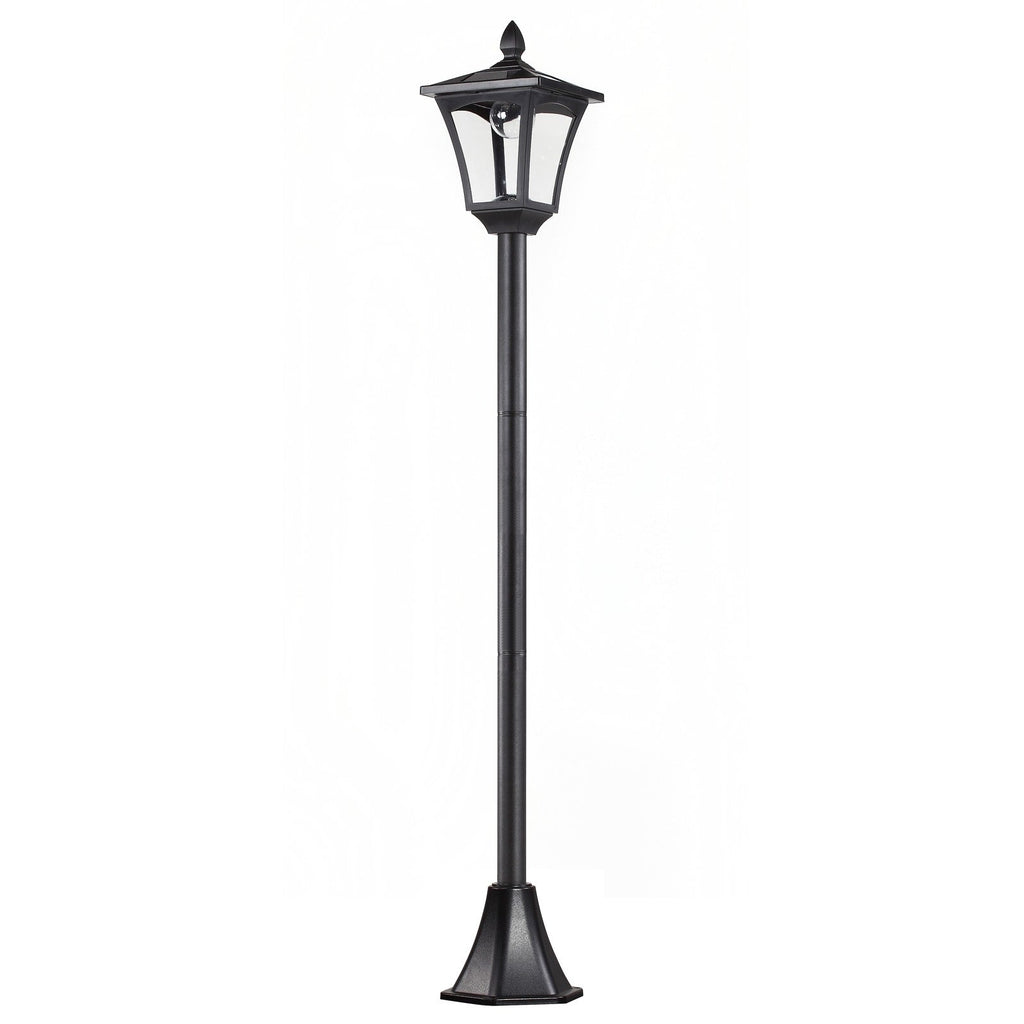 EasyComfort Solar LED tuinlamp 18 × 18 × 160cm zwart