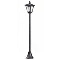 EasyComfort Solar LED tuinlamp 18 × 18 × 160cm zwart